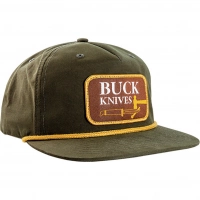 Бейсболка Buck Vintage Logo, зеленая купить в Йошкар-Оле