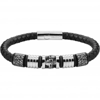 Браслет Zippo Five Charms Leather Bracelet с 5 шармами (22 см) купить в Йошкар-Оле