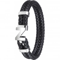 Браслет Zippo Steel Braided Leather Bracelet (20 см) купить в Йошкар-Оле