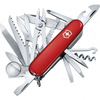 Нож перочинный Victorinox SwissChamp, сталь X55CrMo14, рукоять Cellidor®, красный купить в Йошкар-Оле