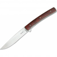 Складной нож Boker Urban Trapper Gentleman Cocobolo Wood 01BO722, сталь VG-10, рукоять титан/дерево купить в Йошкар-Оле