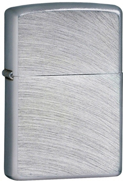 Зажигалка ZIPPO Classic с покрытием Chrome Arch, латунь/сталь, серебристая, матовая, 36x12x56 мм