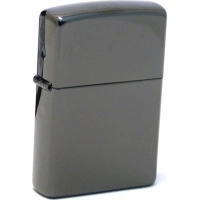 Зажигалка ZIPPO Classic с покрытием Ebony™, латунь/сталь, чёрная, глянцевая, 36x12x56 мм купить в Йошкар-Оле