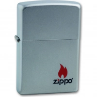 Зажигалка ZIPPO Satin Chrome, латунь с ник.-хром. покрыт., серебр., матовая, 36х56х12 мм купить в Йошкар-Оле